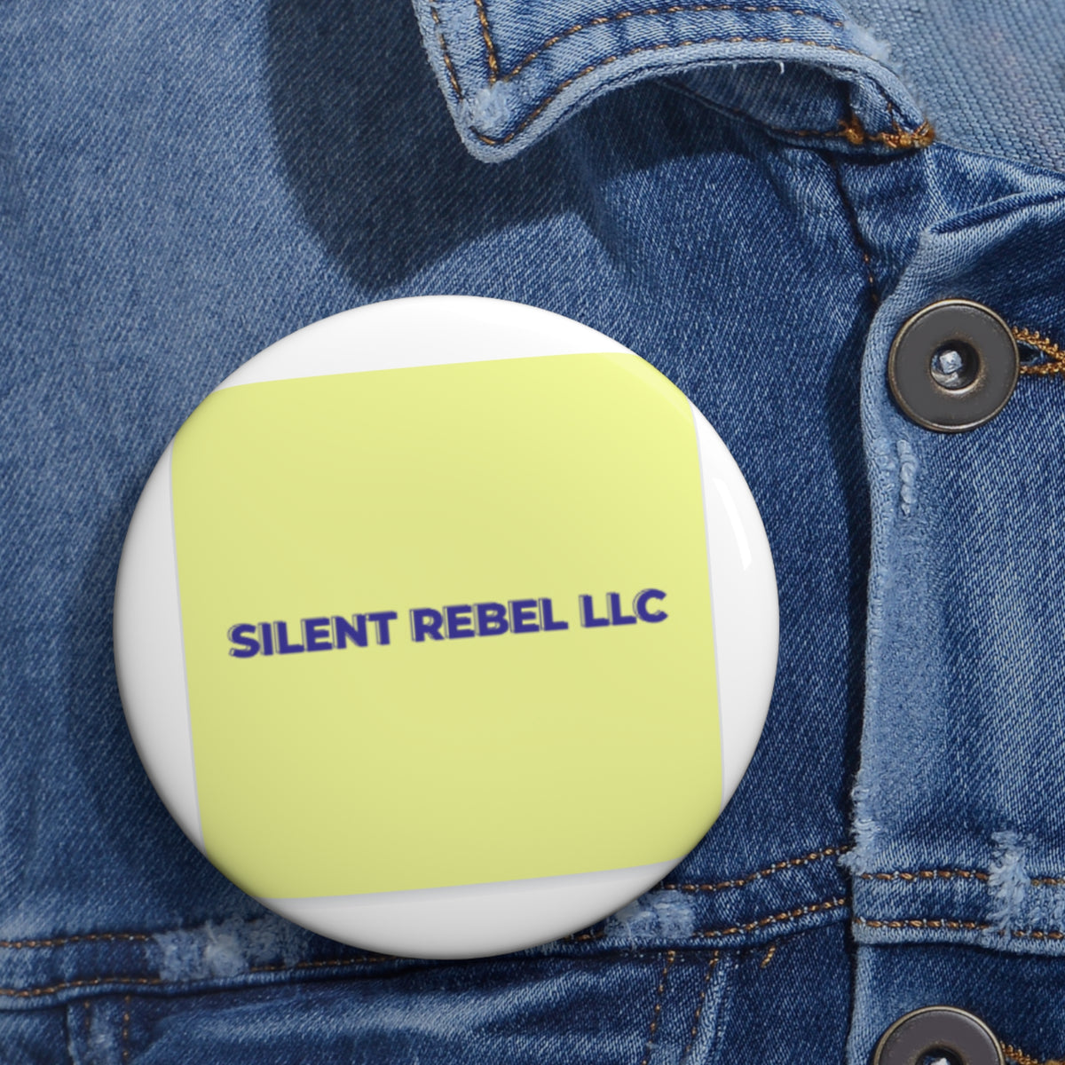 Silent Rebel Embrace Your New View Logo Pin-1.25', 2.25', 3'-Mental Health Aware image 7