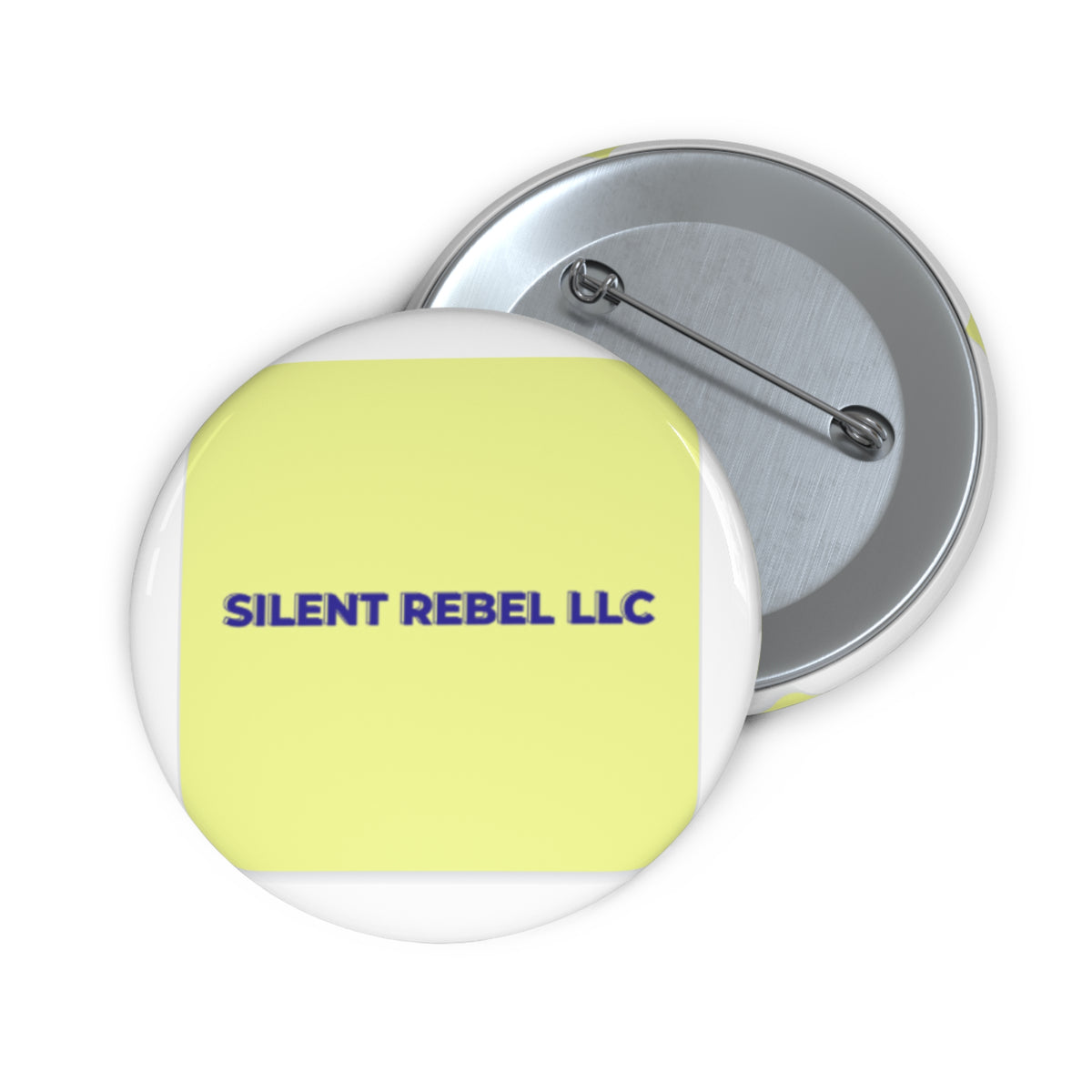 Silent Rebel Embrace Your New View Logo Pin-1.25', 2.25', 3'-Mental Health Aware image 4