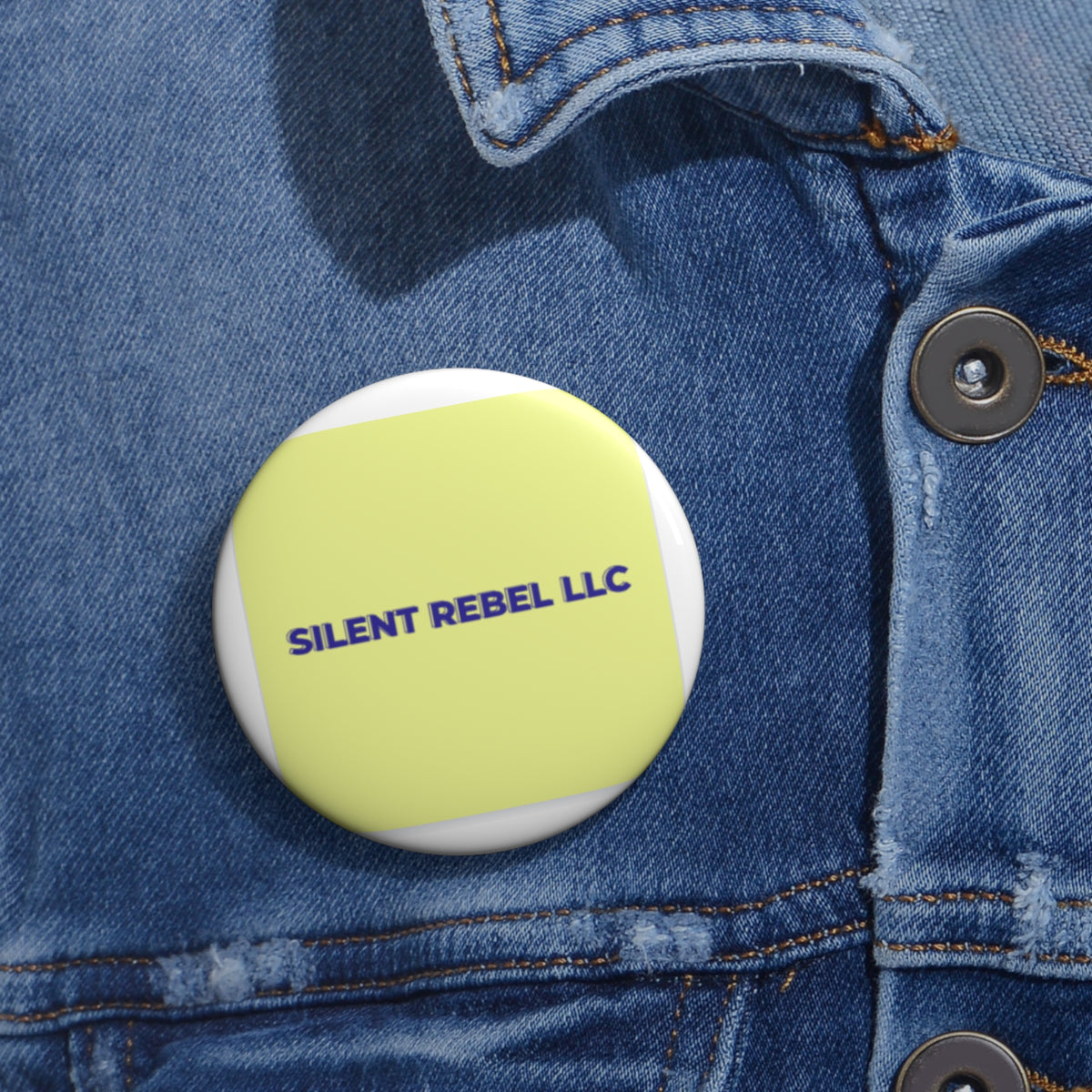 Silent Rebel Embrace Your New View Logo Pin-1.25', 2.25', 3'-Mental Health Aware image 5