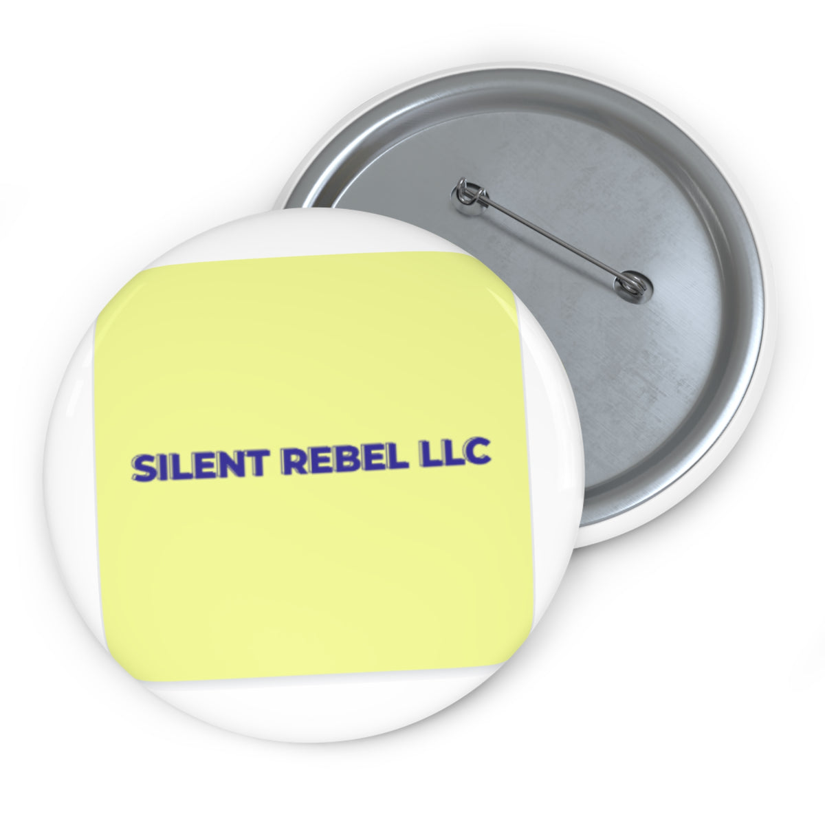 Silent Rebel Embrace Your New View Logo Pin-1.25', 2.25', 3'-Mental Health Aware image 6
