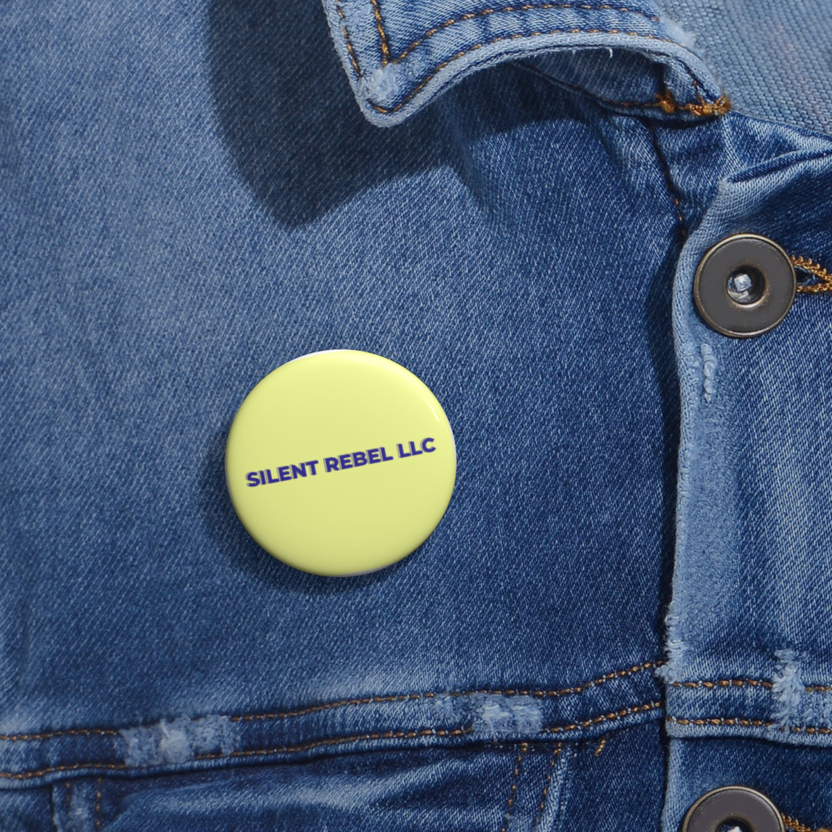 Silent Rebel Embrace Your New View Logo Pin-1.25', 2.25', 3'-Mental Health Aware image 3