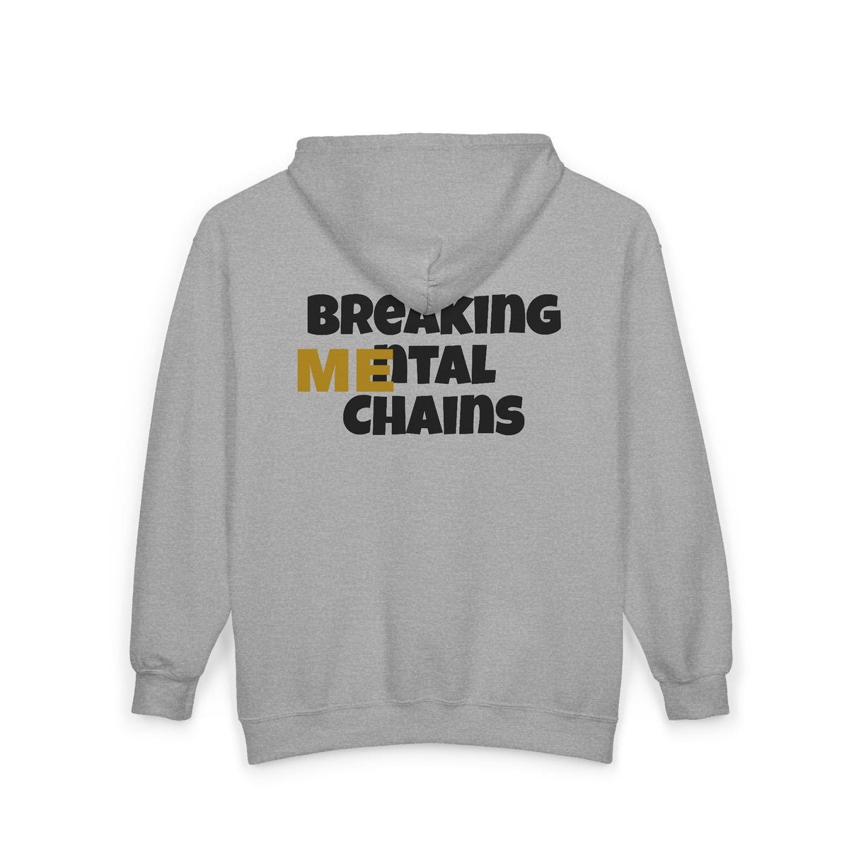 Silent Rebel Embrace Your New View hoodie -S-3XL-Sport Grey-Mental Health Awa image 4
